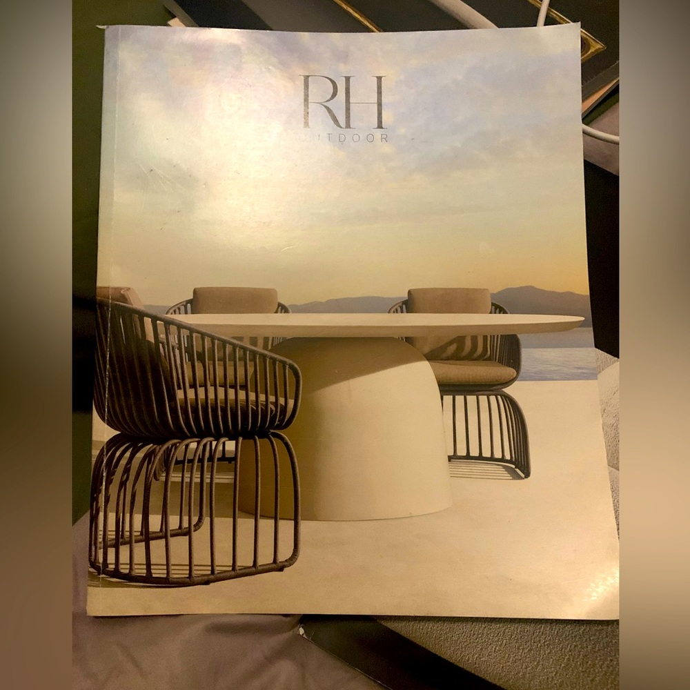 Outdoor series restoration hardware! Coffee table books luxury inspiration